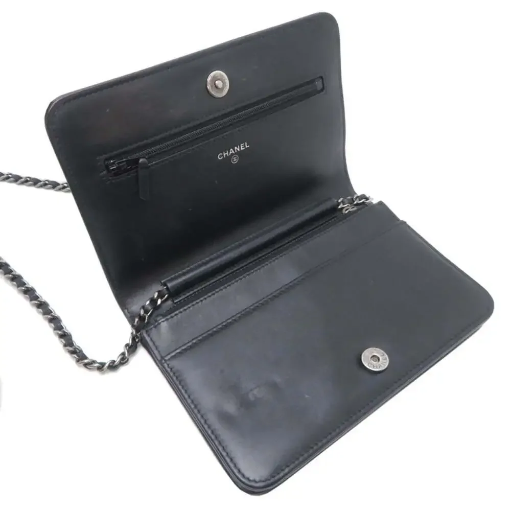 CHANEL Black Wallet